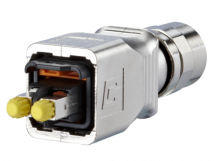 OpDAT Industry IP67 V14 plug housing + 2SC POF plug insert